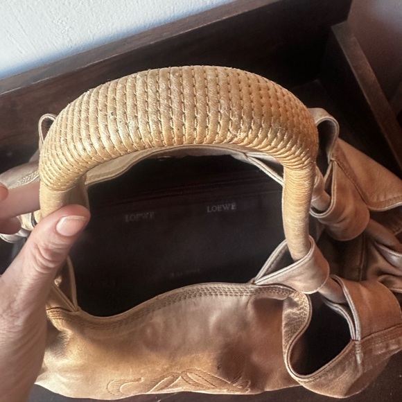 LOEWE Handbag Nappa Aire Leather Gold - Picture 4 of 16